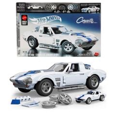 Hot Wheels Elite Serisi Corvette Grand Sport Araba Yapım Seti 918 Parça-   JGR31