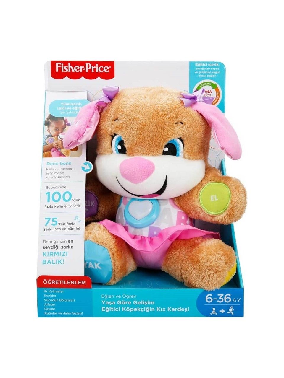 Fisher Price Eğitici Köpekçiğin Kız Kardeşi FPP83