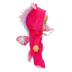 Cry Babies Ağlayan Yumuş Bebek CYB76000 - Koyu Pembe Tulumlu Hannah