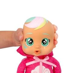 Cry Babies Ağlayan Yumuş Bebek CYB76000 - Koyu Pembe Tulumlu Hannah