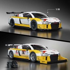 Hot Wheels Elite Serisi '15 Audi R8 LMS Yapım Seti 820 Parça-  JFT18