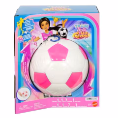 Barbie TEAM BARBIE Roll & Reveal Futbolcu Bebek ve Aksesuarlar-  JMK20