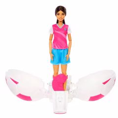 Barbie TEAM BARBIE Roll & Reveal Futbolcu Bebek ve Aksesuarlar-  JMK20