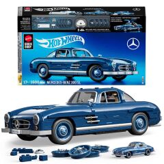 Hot Wheels Premium Serisi Mercedes-Benz 300 SL Araba Yapım Seti 1600 Parça-   HWW25