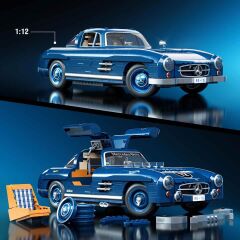 Hot Wheels Premium Serisi Mercedes-Benz 300 SL Araba Yapım Seti 1600 Parça-   HWW25