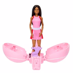 Barbie TEAM BARBIE Roll & Reveal Tenis Yıldızı Bebek ve Aksesuarları-  JMY56