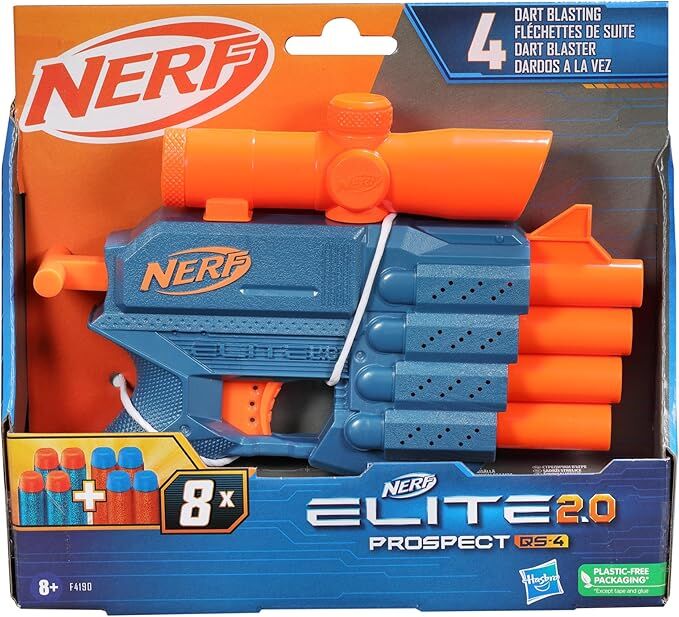 Nerf Elite 2.0 Prospect QS-4 Dart Tabancası -  F4190