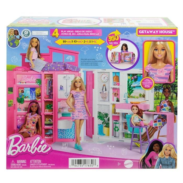Barbie'nin Yeni Portatif Evi 2024 (Bebek Dahil)-  HRJ77