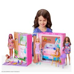 Barbie'nin Yeni Portatif Evi 2024 (Bebek Dahil)-  HRJ77