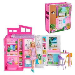 Barbie'nin Yeni Portatif Evi 2024 (Bebek Dahil)-  HRJ77