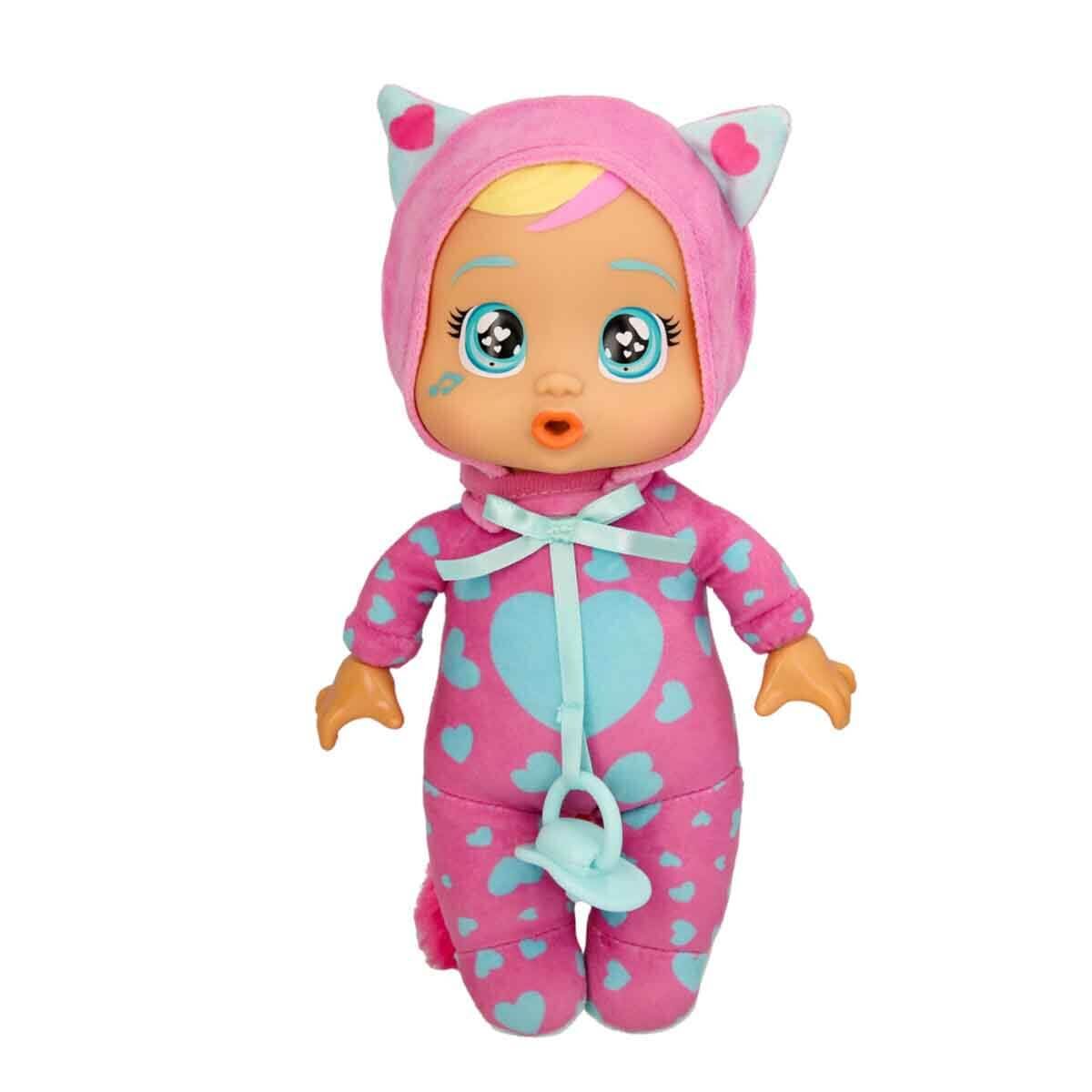 Cry Babies Ağlayan Yumuş Bebek CYB76000 - Mor Tulumlu Millie