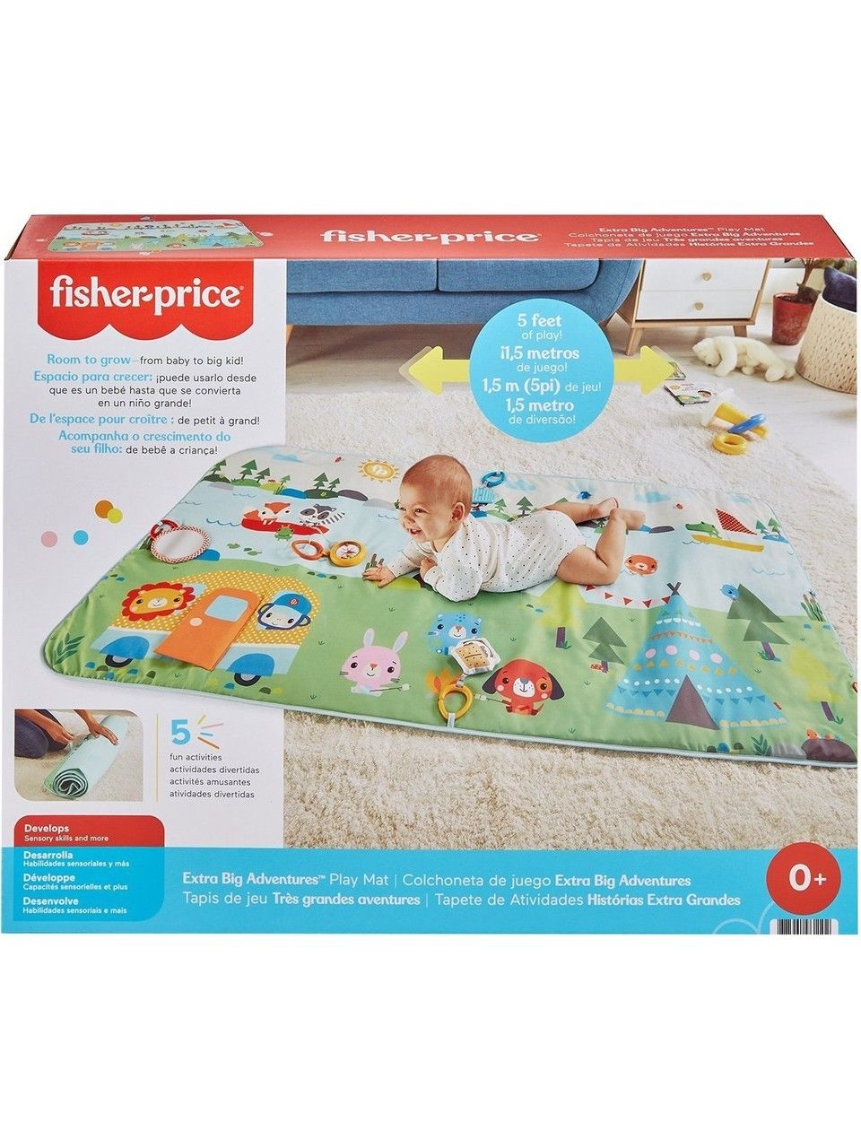 Fisher Price Büyük Maceralar Dev Oyun Halısı GXR53
