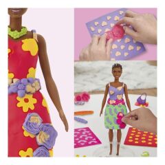 Play-Doh Barbie Aksesuar Paketi- G1355 -Turuncu Elbiseli-  G1365