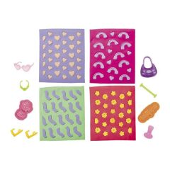 Play-Doh Barbie Aksesuar Paketi- G1355 -Turuncu Elbiseli-  G1365