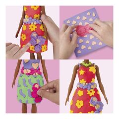 Play-Doh Barbie Aksesuar Paketi- G1355 -Turuncu Elbiseli-  G1365