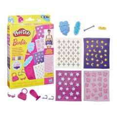 Play-Doh Barbie Aksesuar Paketi- G1355 -Mor Etekli-  G1364
