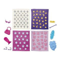 Play-Doh Barbie Aksesuar Paketi- G1355 -Mor Etekli-  G1364