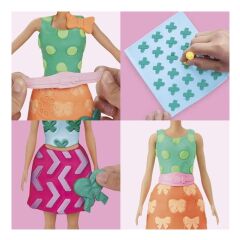 Play-Doh Barbie Aksesuar Paketi- G1355 -Turuncu Etekli-  G1365