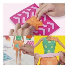 Play-Doh Barbie Aksesuar Paketi- G1355 -Turuncu Etekli-  G1365
