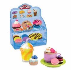 Play-Doh Gökkuşağı Kafe Oyun Seti-  F5836