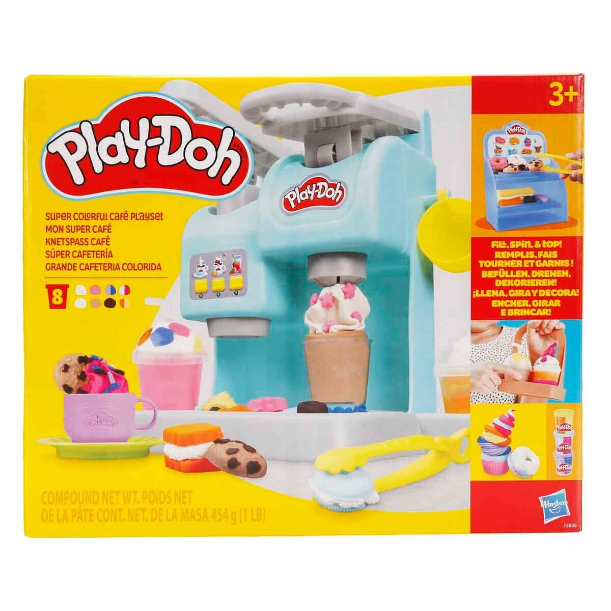 Play-Doh Gökkuşağı Kafe Oyun Seti-  F5836