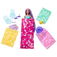 Barbie Pop Reveal Atıştırmalık Serisi- JFY00 -Denizatı Mor- JKF61