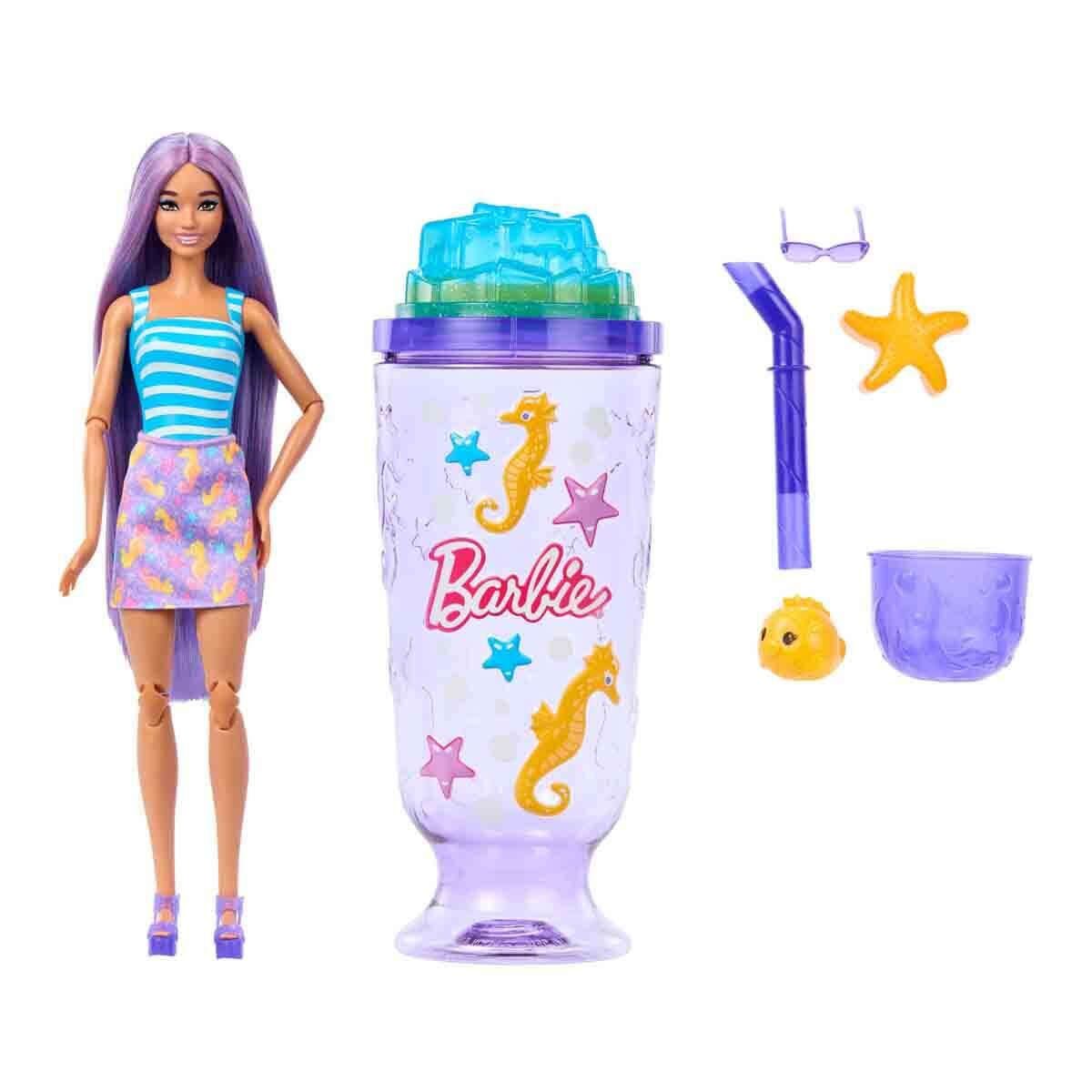 Barbie Pop Reveal Atıştırmalık Serisi- JFY00 -Denizatı Mor- JKF61