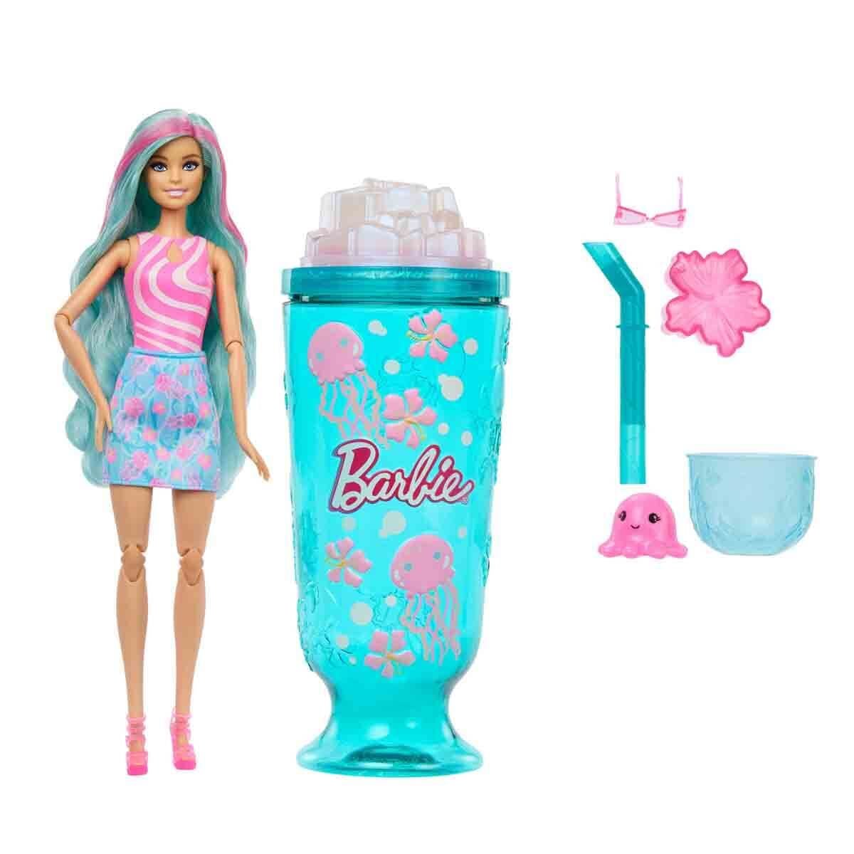 Barbie Pop Reveal Atıştırmalık Serisi JFY00 - Denizanası Yeşil- JKF62