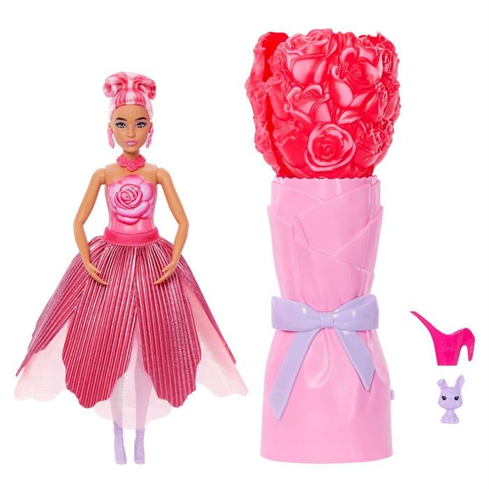 Barbie Petal Pop- JMF56 -Kırmızı Gül- JMF59