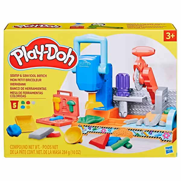 Play-Doh Damga ve Testere Aleti Tezgahı-   F9141