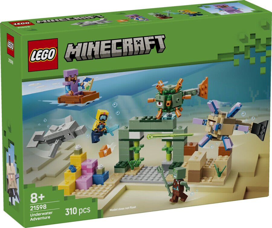 21598 LEGO® Minecraft® Su Altı Macerası