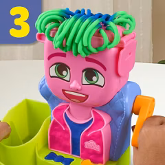 Play-Doh Renkli Kuaför Salonu Oyun Seti-   F8807