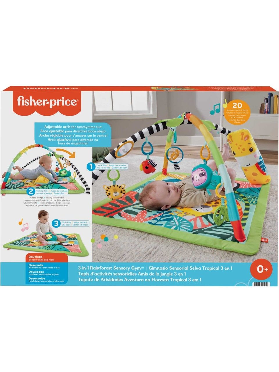 Fisher Price 3'ü 1 Arada Jimnastik Merkezi HJW08