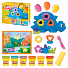 Play-Doh Başlangıç Şekiller ve Renkler Dino Oyun Seti-  G0491