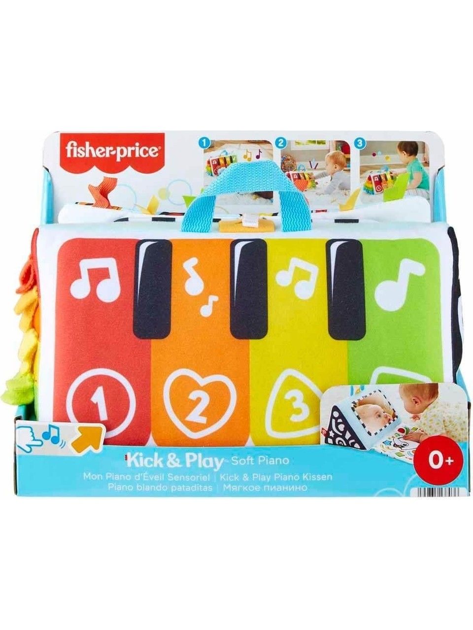 Fisher Price Işıklı ve Müzikli Yumuşak Piyano HND54