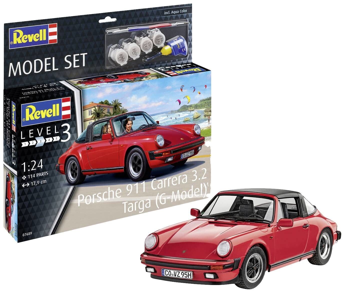 Revell Model Set Porsche 911 3.2 Targa (67689)