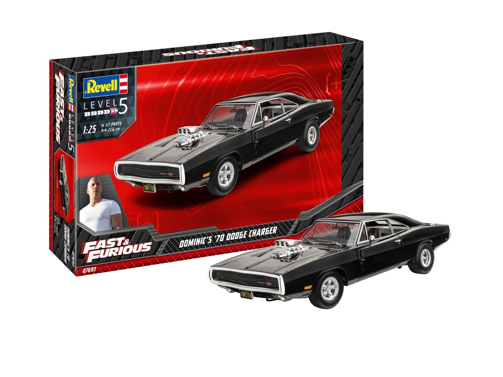 Revell Model Set Fast and Furious Dominics 70 Dodge (67693)