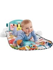 Fisher Price Sesli ve Işıklı Neşeli Hayvanlar Piyanolu Oyun Halısı HWY49