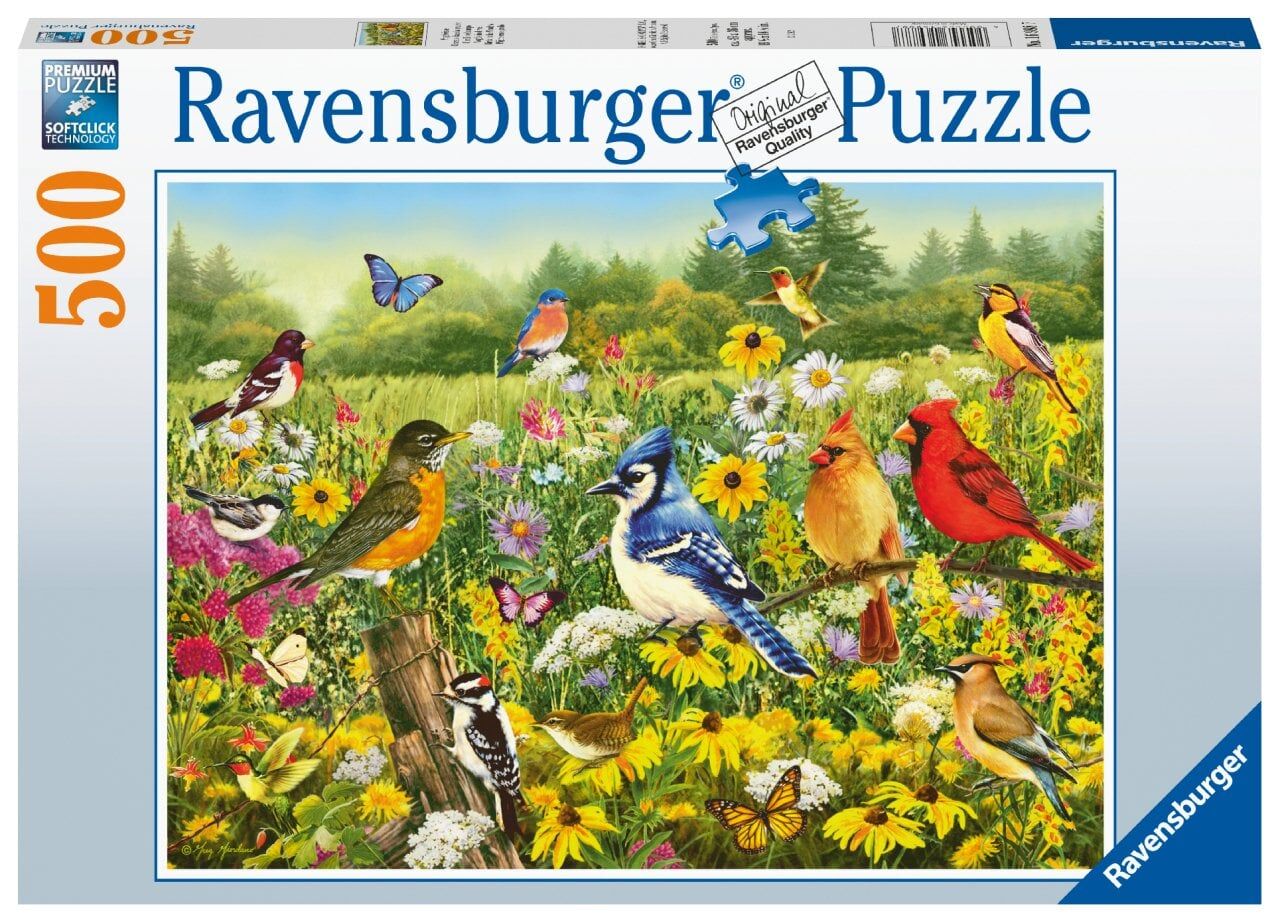 Ravensburger 500 Parçalı Puzzle Kuşlar (169887)