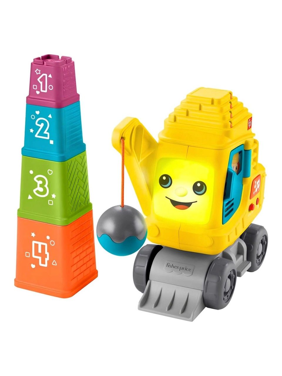Fisher Price Eğitici Vinç HWY62