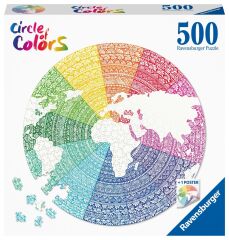 Ravensburger 500 Parçalı Daire Puzzle Mandala (171682)