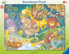 Ravensburger 48 Parçalı Büyük Çerçeveli Puzzle Ormanda (051779)