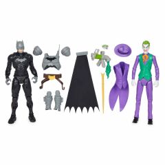 Spinmaster DC Comics Batman Adventures Batman vs The Joker Figür 30 cm (778988494271)