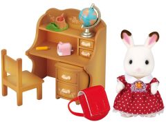 Sylvanian Families Çikolata Kulaklı Tavşan Kız Çalışma Masası (5016)