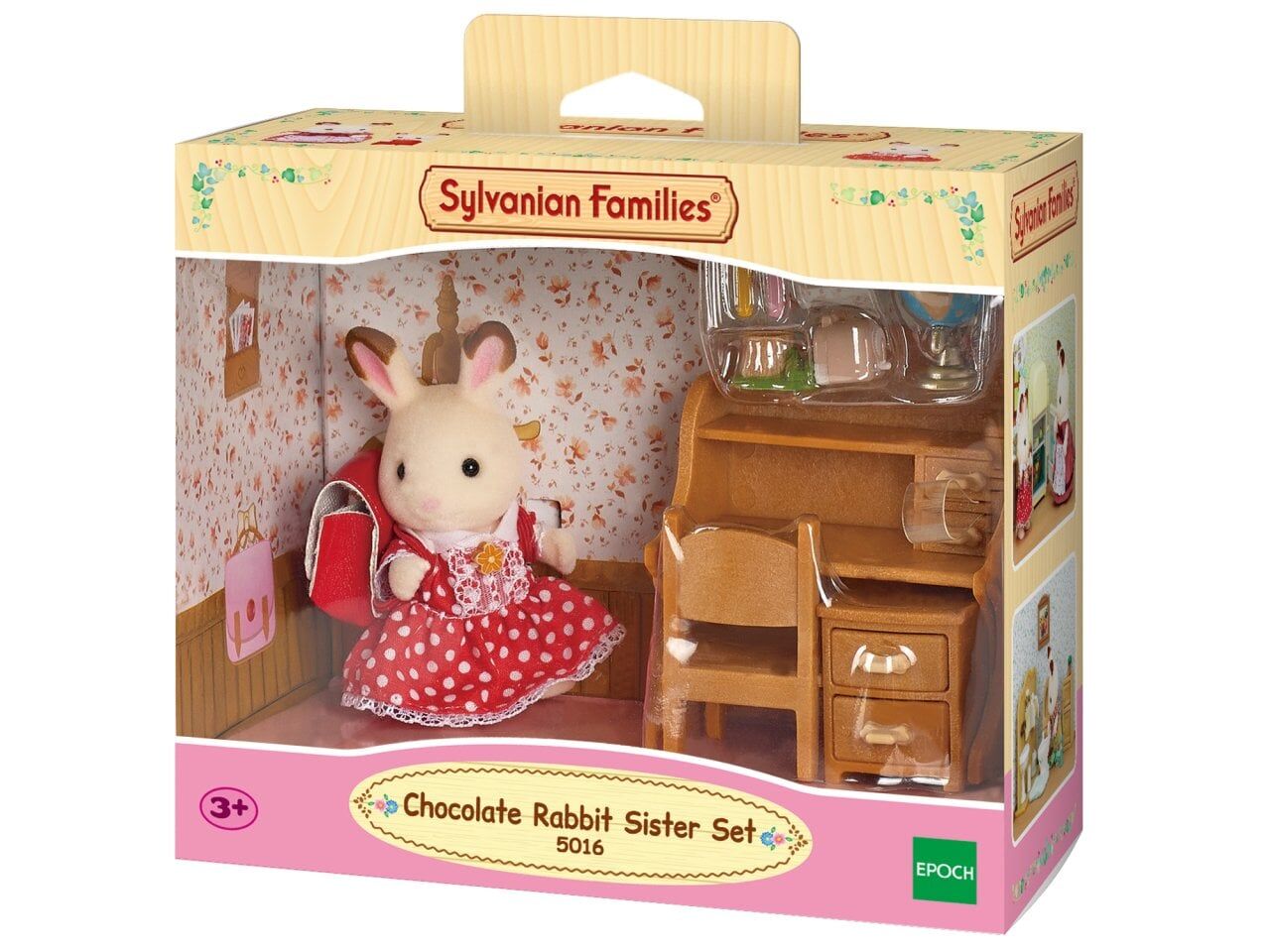 Sylvanian Families Çikolata Kulaklı Tavşan Kız Çalışma Masası (5016)