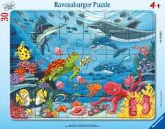 Ravensburger 30 Parçalı Büyük Çerçeveli Puzzle Deniz Altında (055661)