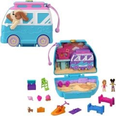 Polly Pocket Ve Maceraları Köpek Yavrusu İle Sahil Yolculuğu Oyun Seti - HRD36