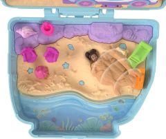 Polly Pocket Ve Maceraları Köpek Yavrusu İle Sahil Yolculuğu Oyun Seti - HRD36