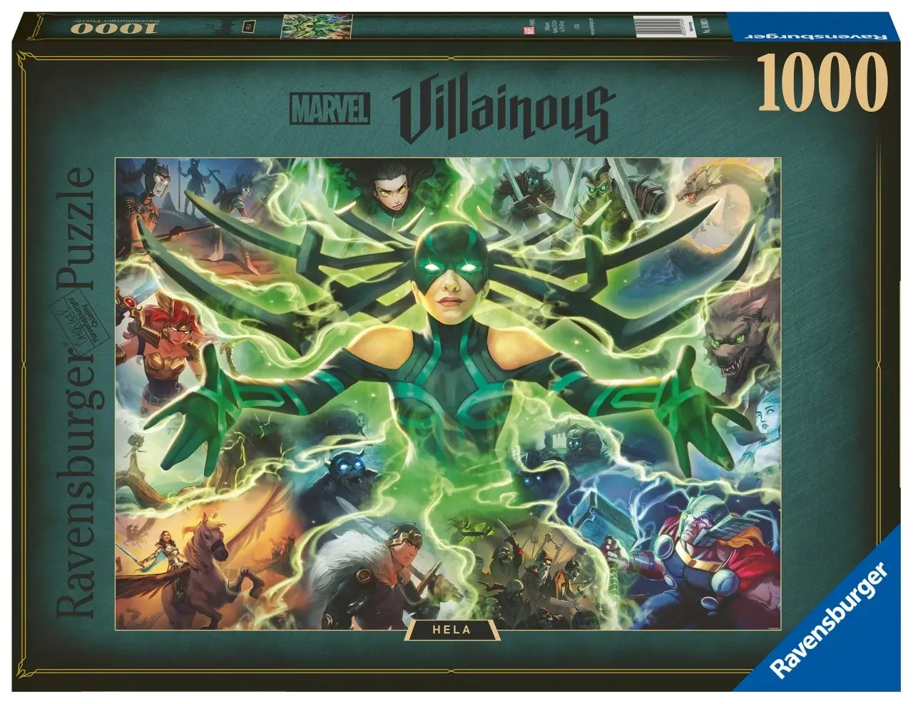 Ravensburger 1000 Parçalı Puzzle Marvel Villains: Hela (169030)