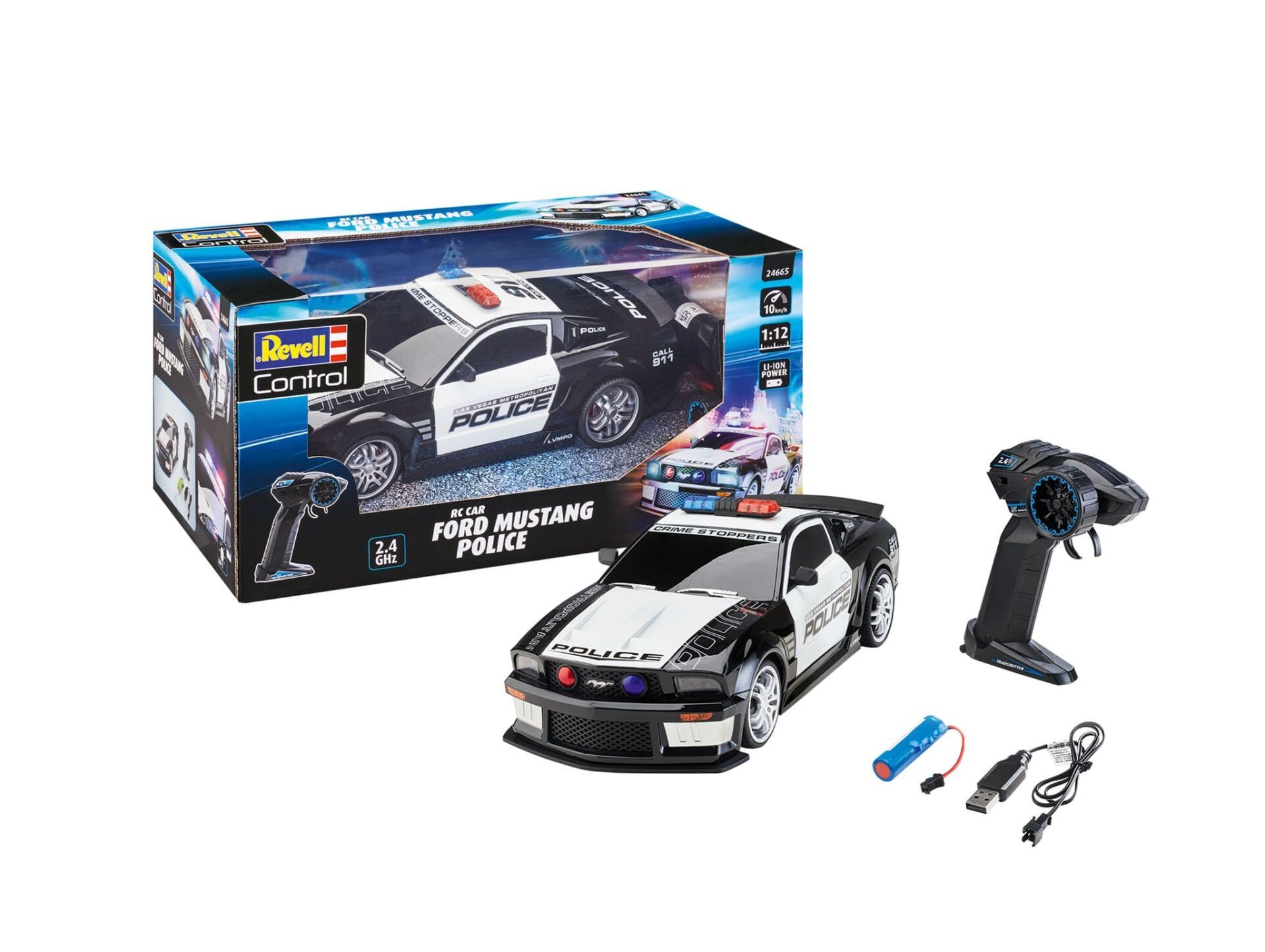 Revell RC Car Ford Mustang Police (24665)